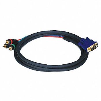 MONOPRICE Proj cord VGA(HD15) to 3 RCA Male 6ft, 5RFX0