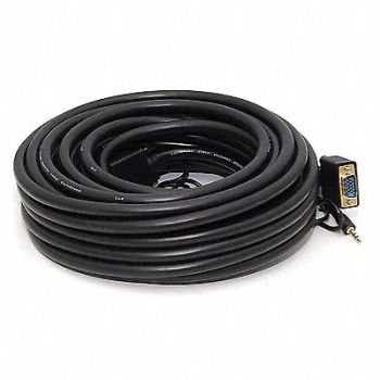 MONOPRICE CPU Cord SVGA/3.5mm Stereo M to M 50ft, 5RGF0
