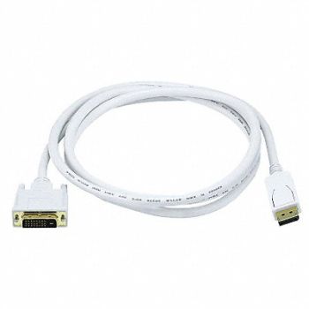 MONOPRICE CPU Cord Display to DVI-D Sgl Male 6ft, 5RGJ4