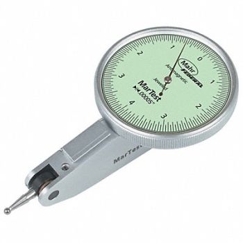 MAHR Dial Test Indicator Swl Hd 0 to 0.008 In, 5RHF4