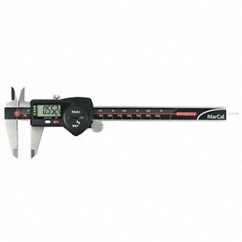 MAHR Electronic Digital Caliper 0 to 6 In, 5RHJ7