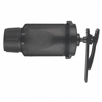 GRAINGER APPROVED Hands Free Light Plastic Black 15lm, 5RHT1