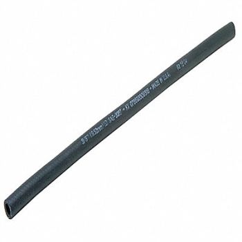 THERMOID Fuel Hose 3/8 ID x 25 ft L Black, 5RMA0
