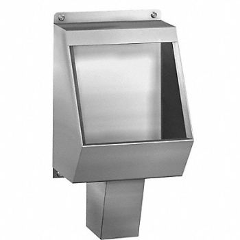 ACORN Washout Prison Urinal Back Spud SS, 5RMD8