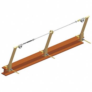 HONEYWELL MILLER Horizontal Lifeline Temporary 180 ft L, 5RRC4