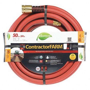 SWAN ELEMENT Water Hose Reniforced Virgin PVC 3/4 ID, 313G71