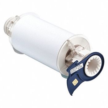BRADY D9054 Tape White 50 ft L 6 in W, 5RV83