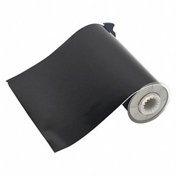 BRADY D9022 Tape Black 50 ft L 10 in W, 5RW60