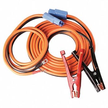 WESTWARD Booster Cable SD 4 AWG 25 Ft 400 Amp, 5RXF5