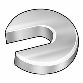 GRAINGER APPROVED SltWshr BkOx Stl 1 in 3x0.5625in 1PK, 5RY94