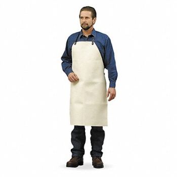 STEEL GRIP High Heat Bib Apron Thermonol 36 x 24 In, 5T351