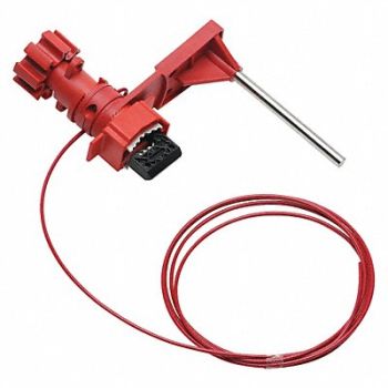 BRADY Ball Valve Lockout Fits Handle Size 1, 5TA89
