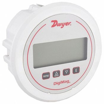 DWYER K4596 Digital Gauge Differential 0.5 In WC, 5TCP2