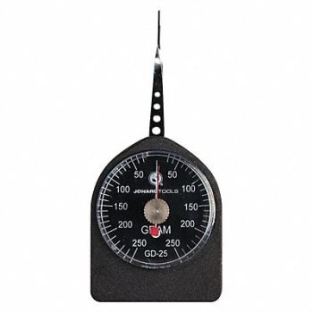 JONARD TOOLS Dynamometer Gauge Dial 30-250g, 5TDE7