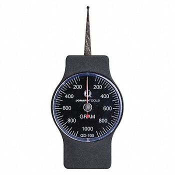JONARD TOOLS Dynamometer Gauge Dial 100-1000g, 5TDF0