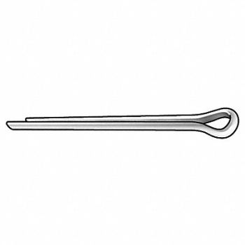GL HUYETT Cotter Pin 1/8 Dx2 L 316 SS PK25, 5TE83