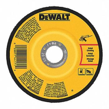 DEWALT Depressed Ctr Whl T27 4.5x1/4x5/8-11 AO, 5TE72