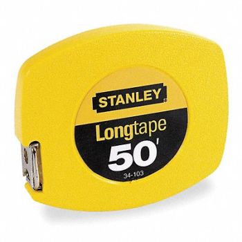 STANLEY Long Tape Measure 3/8 In x 50 ft Yellow, 5TG48