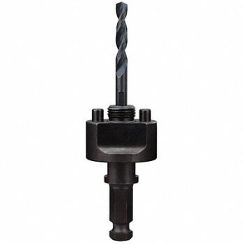 MILWAUKEE Hole Saw Arbor 7/16in Hex Ergo, 5TJD0