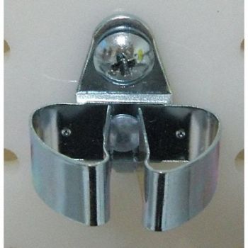 GRAINGER APPROVED G0575 Standard Spring Clip 1 1/8 in L PK10, 5TPE3