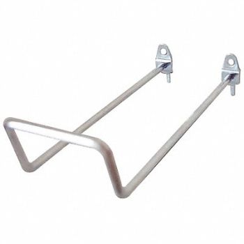 GRAINGER APPROVED G0583 Dbl Closed Pgbrd Hook 8 1/2 in L PK5, 5TPF1