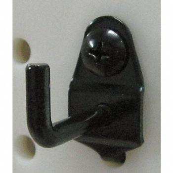 GRAINGER APPROVED G0560 Single Rod Pegboard Hook 1 1/2 in L PK10, 5TPF8