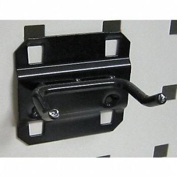GRAINGER APPROVED Double Rod Pegboard Hook 1 1/2 in L PK5, 5TPK7