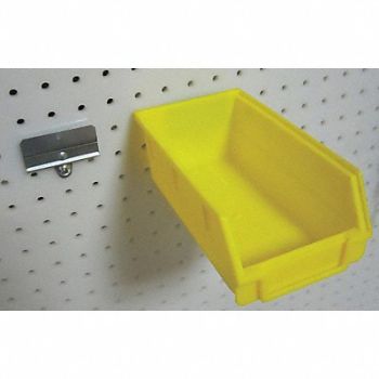 GRAINGER APPROVED Pegboard Bin 7 1/2 in L PK24, 5TPP3