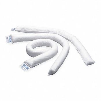 OIL-DRI Absorb Sock Oil-Based Liquids 4ft L PK12, 5TR29