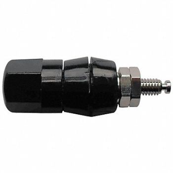 GRAINGER APPROVED Binding Post 33VAC/70VDC Black, 5TWZ2