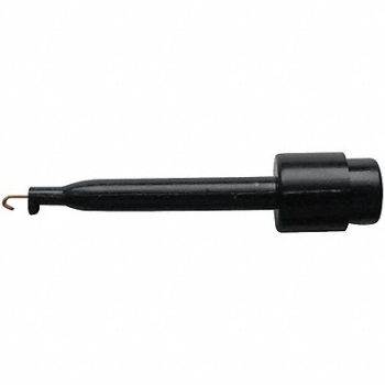 GRAINGER APPROVED Test Clip 30VAC/60VDC Black PK10, 5TXD3
