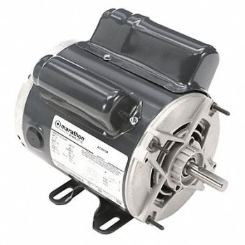 MARATHON MOTORS Instant Reverse Motor 1/4hp Phase Single, 5U178
