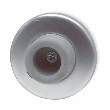 GRAINGER APPROVED Concave Wall Door Stop, 5U614