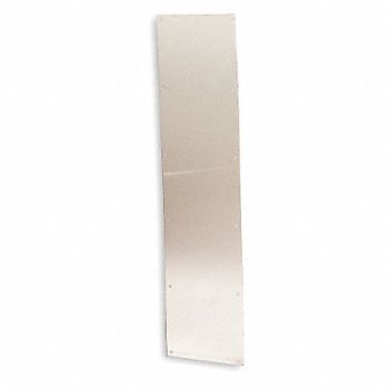 ROCKWOOD Door Protection Plate 8Hx40W Brass, 5U653