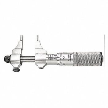 STARRETT Inside Micrometer 0.2 to 1.2 In, 5UAC1