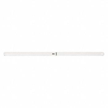 STARRETT Thickness Gage 0.0025 In 1/2 x 12 In, 5UAD1