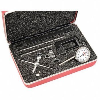 STARRETT Dial Test Indicator Vert 0 to 0.200 In, 5UAL5