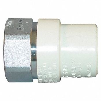 GRAINGER APPROVED Transition Adapter SS 1 Pipe Size FNPT, 5UEC8