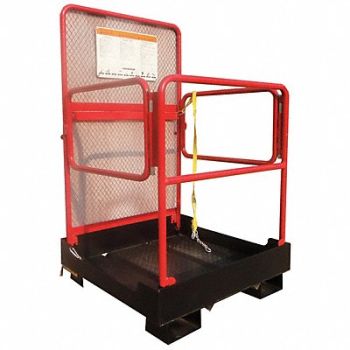 DAYTON Work Platform L37 W37In H66, 5UEW6