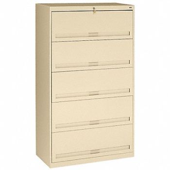 TENNSCO Cabinet 36 x 63-1/2 x 17 In Champ/Putty, 5UEZ5