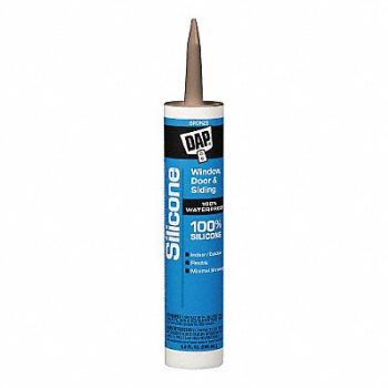 DAP D0262 Silicone Sealant Bronze Window Door, 5UFR7