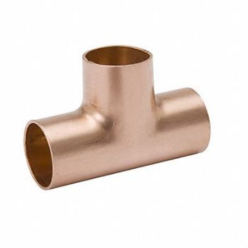 STREAMLINE Tee Wrot Copper 1/4 Tube CxC, 5UGG5