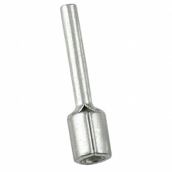 POWER FIRST Pin Terminal Bare 22 AWG 16 AWG PK100, 5UGP6