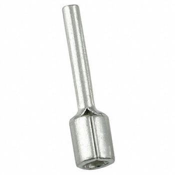 POWER FIRST Pin Terminal Bare 16 AWG 14 AWG PK100, 5UGP7