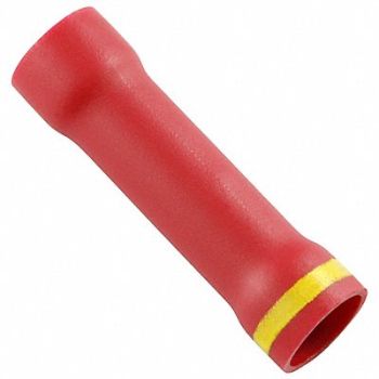 POWER FIRST SpliceCon Crimp Vinyl Red PK50, 5UGV0