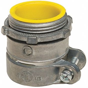 GRAINGER APPROVED Cable Connector Straight 1-1/4 Size, 5UGW1