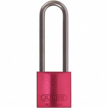 ABUS D8953 Lockout Padlock KA Red 1-1/2 H, 5UKL0