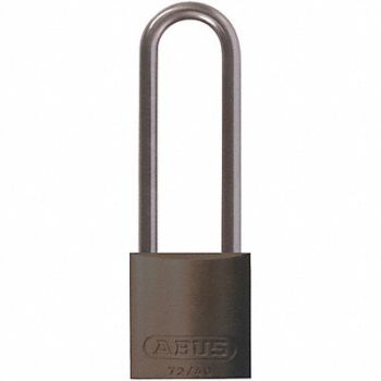 ABUS D8953 Lockout Padlock KA Brown 1-1/2 H, 5UKN4