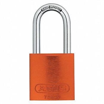 ABUS H5007 Lockout Padlock KA Orange 1-1/2 H PK12, 14Z361