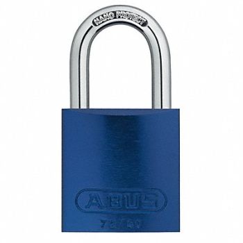 ABUS D8948 Lockout Padlock KA Blue 1-1/2 H PK6, 5UKY0